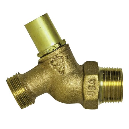 Arrowhead Hose Bibb, 3/4 x 3/4 in Connection, MIP x Hose, 8 to 9 gpm